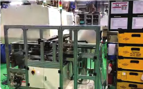 Máy tự động nạp và tháo trục